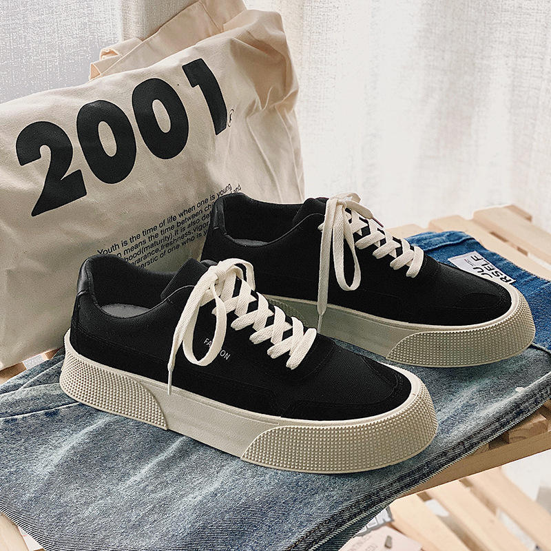 Fashion Sneakers Casual Canvas Skateboard Shoes (Code: 1142)