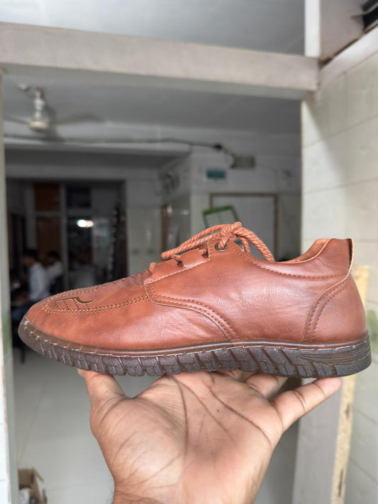 Breathable Soft Sole Flat Solid Color Loafers (Code: SG 1869)