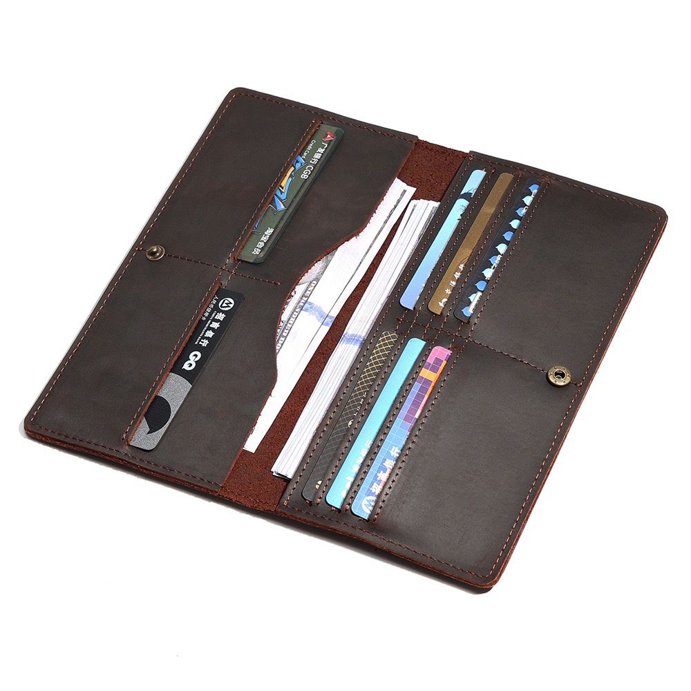 Slim Bifold Long Wallet (Product Code :3410)