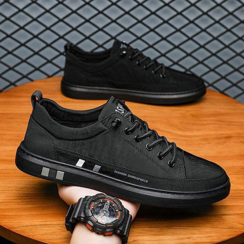 Breathable Walking Men'S Casual Shoes Slip-On Canvas Fashion Sneakers (Code: 1240)