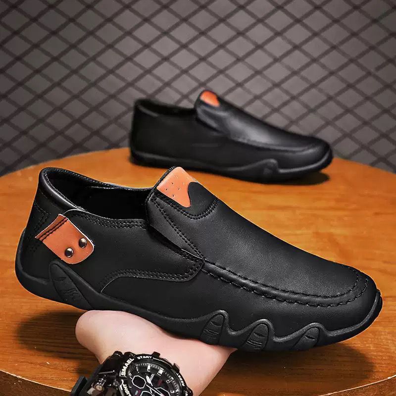 Classic White Men’s Casual Leather Shoes - PRODUCT CODE: 3362