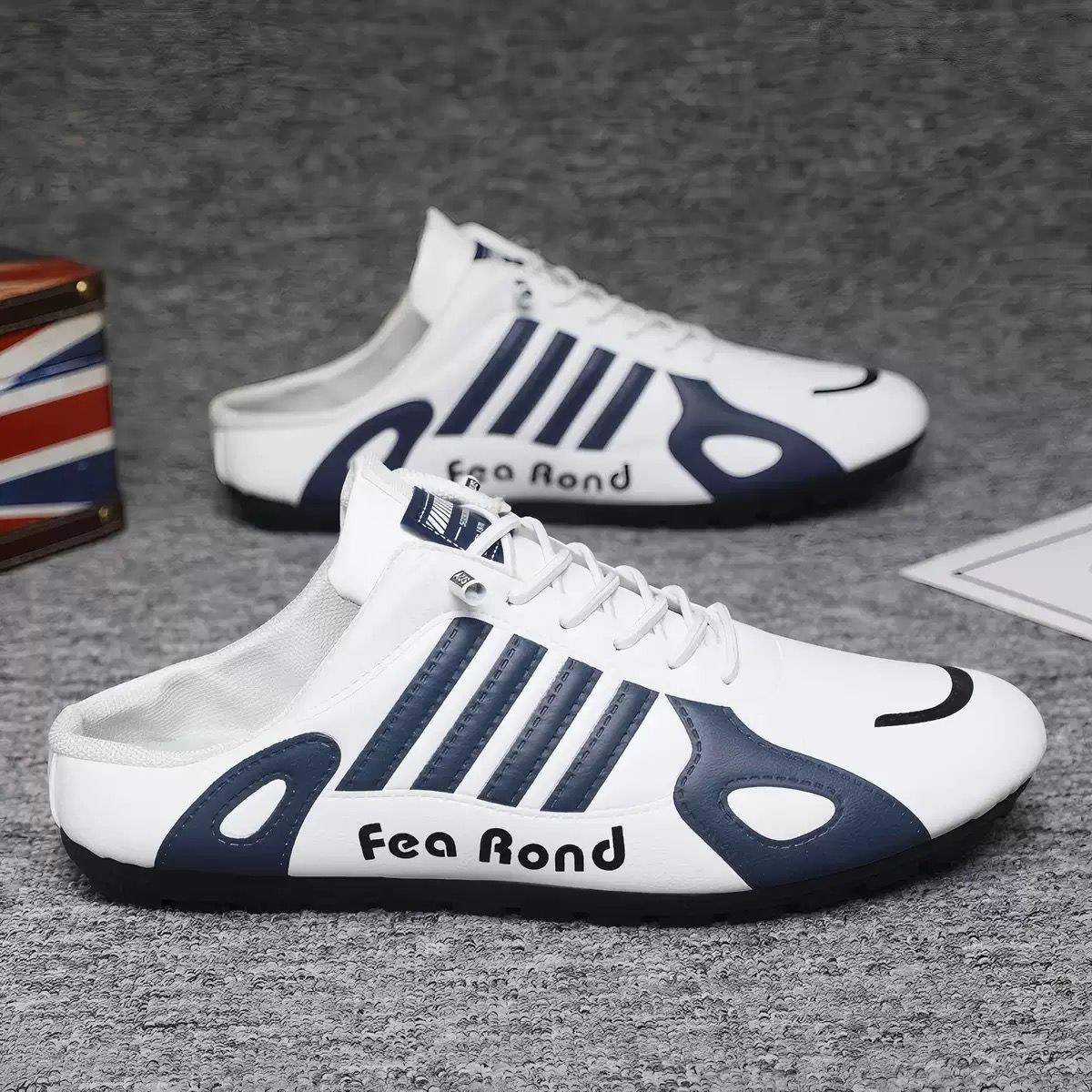 Men’s Soft Sole Non-Slip Canvas Half-Shoes : 3367