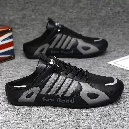 Men’s Soft Sole Non-Slip Canvas Half-Shoes : 3367