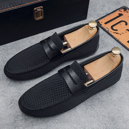 Royal Velvet-Texture Loafers (Product Code :3451)